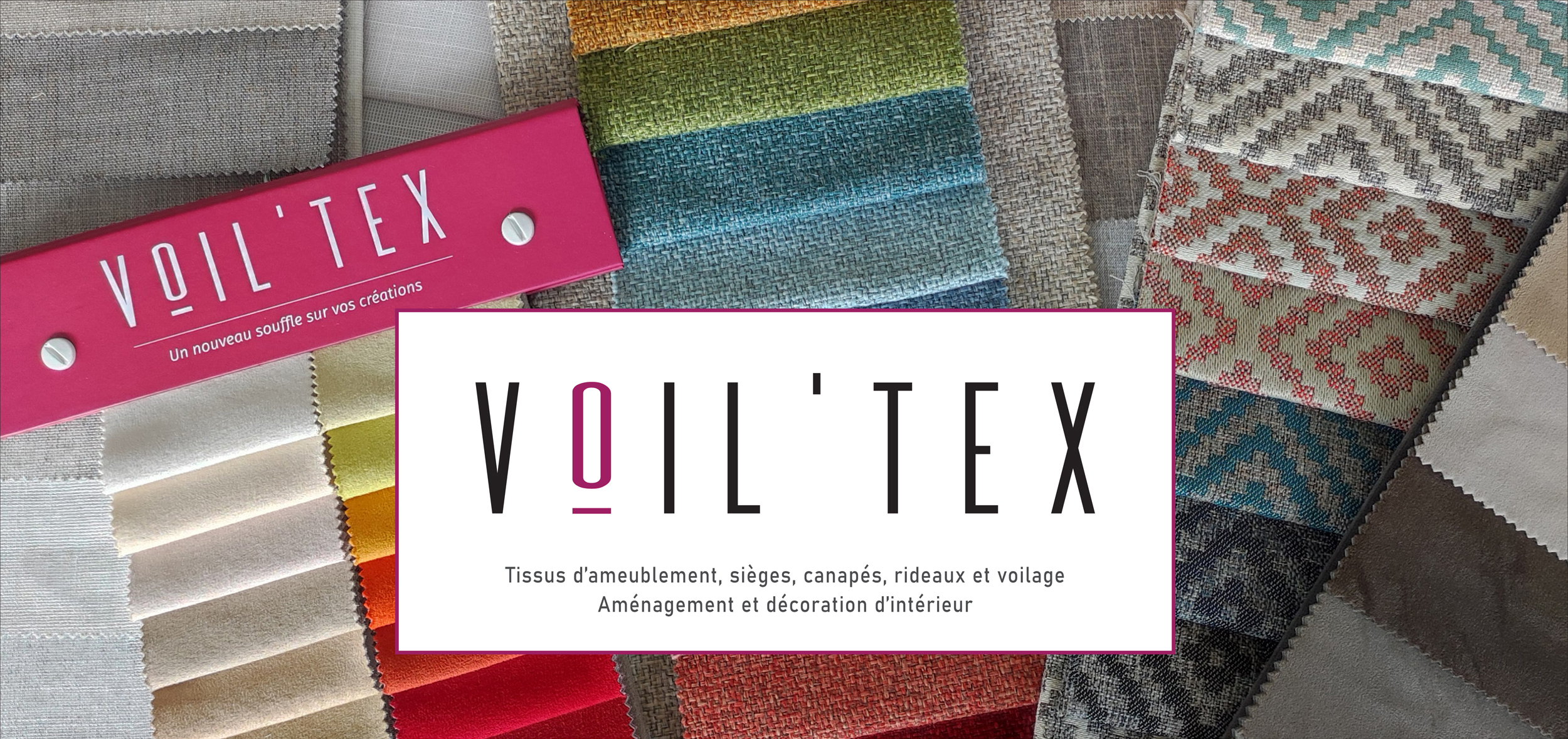 Voil'tex tissus d'ameublement textiles pour assises, fauteuils, canapés, sièges, coussins.
